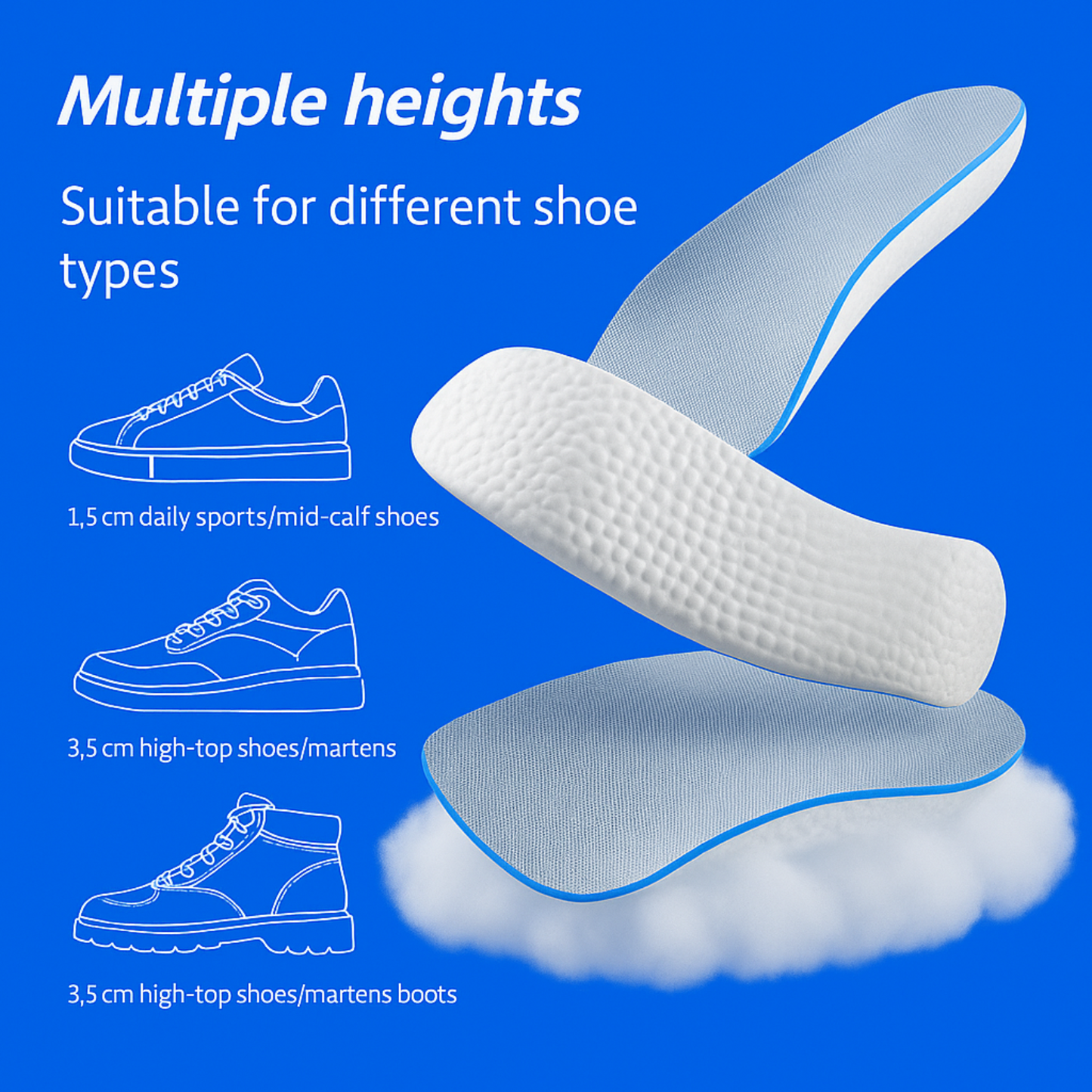 Orthopedic Height Insoles